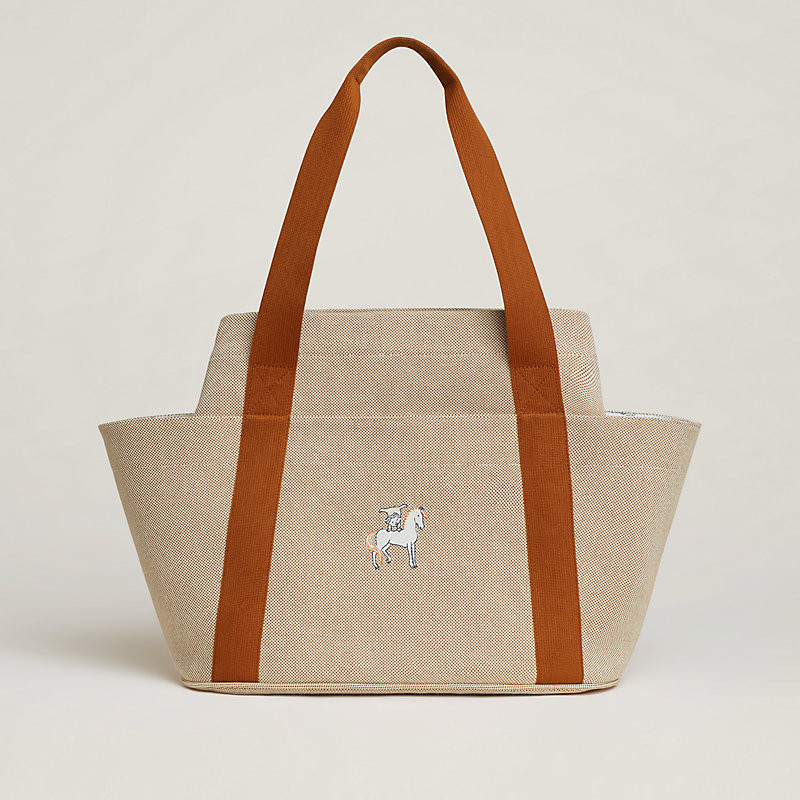 希少♪大容量【HERMES】Cabriole nappy bag マザーズバック Cabriole nappy bag | Hermès Canada